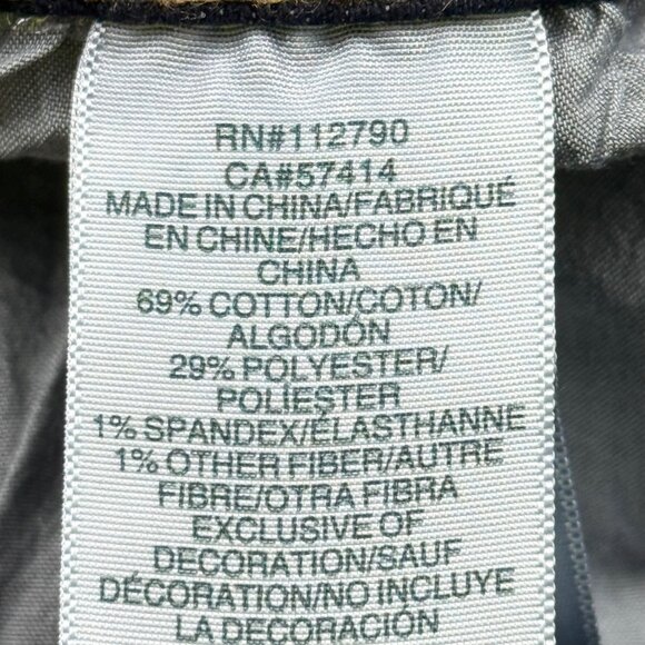 True Religion Men Ricky Stretch Relaxed Straight Big T Flap Blue Jeans 34x34 NWT - Picture 9 of 13